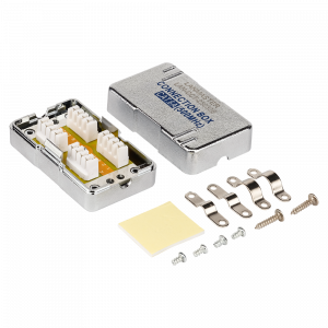 Connection box, shielded, category 6A